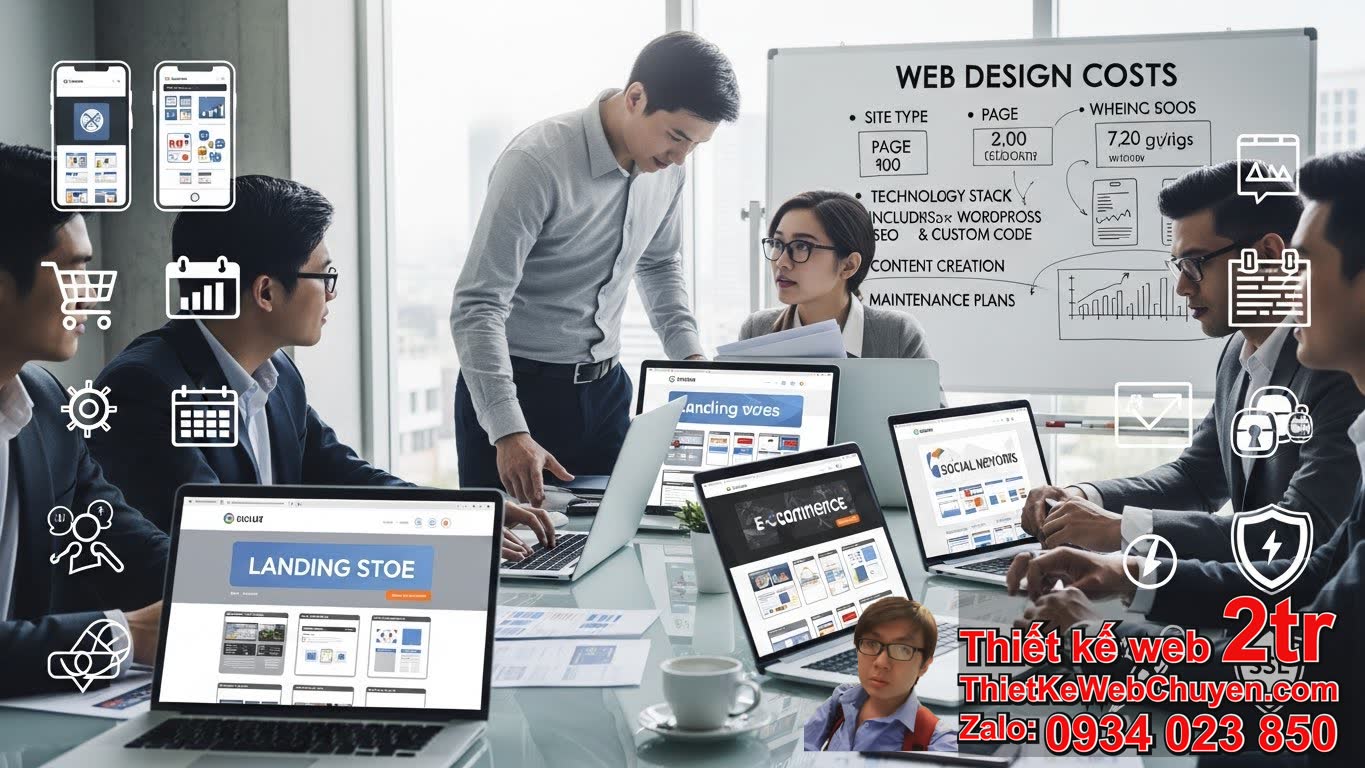 Thiết kế web tại Quận 1 bao nhiêu tiền và những yếu tố nào ảnh hưởng đến giá?