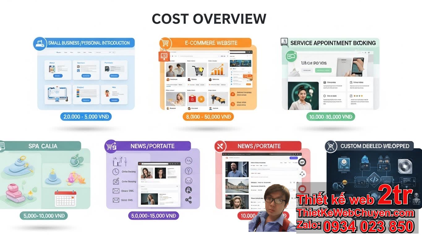 Thiết Kế Web Tại Quận 2 Bao Nhiêu Tiền? Tổng Quan Các Gói Dịch Vụ Phổ Biến