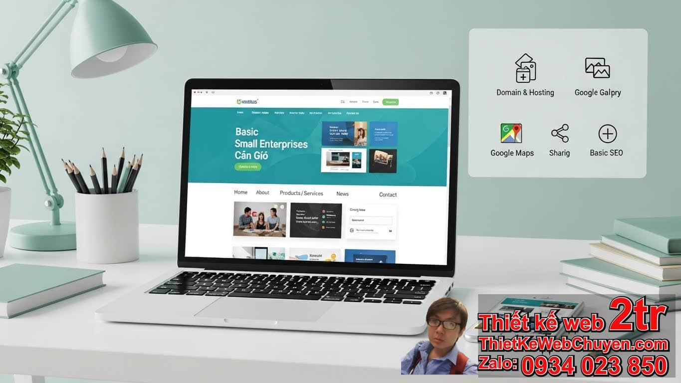 Thiết kế web tại quận Cần Giờ bao nhiêu tiền cho một website cơ bản?