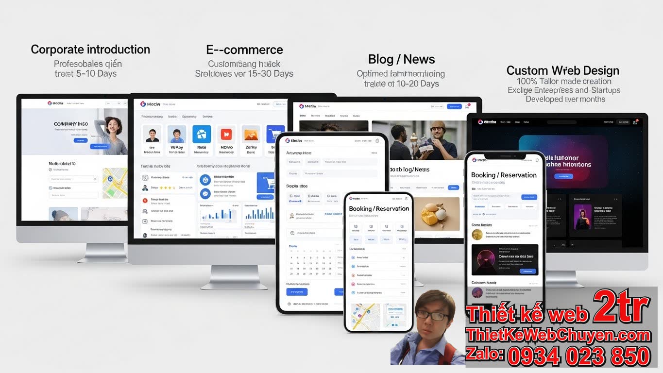 Thiết Kế Web Tại Quận Phú Nhuận Bao Nhiêu Tiền Cho Các Loại Website Khác Nhau?