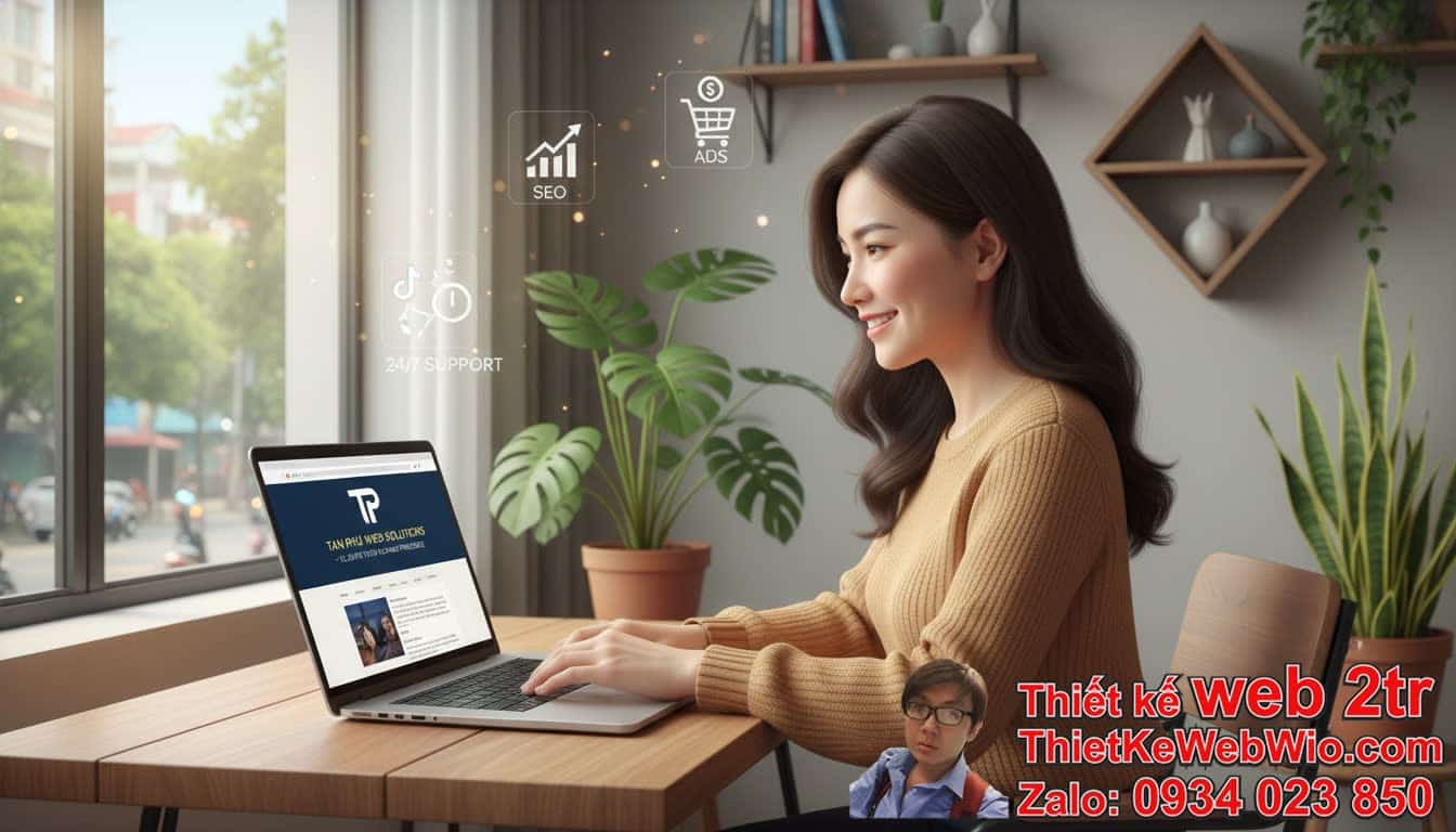 Thiết Kế Web Tại Quận Tân Phú Giá Rẻ: Lợi Ích Không Ngờ Cho Doanh Nghiệp Nhỏ &
Vừa Là Gì?
