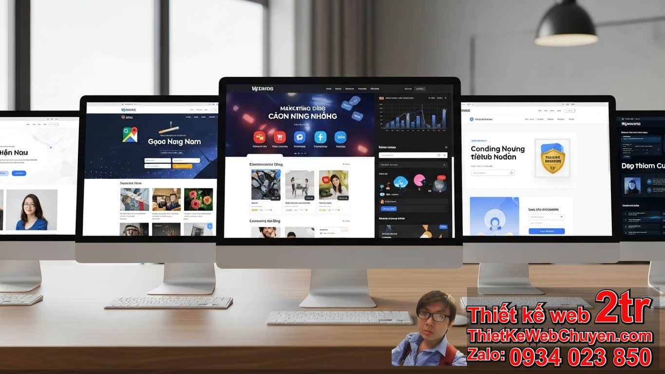 Thiết kế web tại Quảng Ninh bao nhiêu tiền? Bảng giá chi tiết theo loại hình