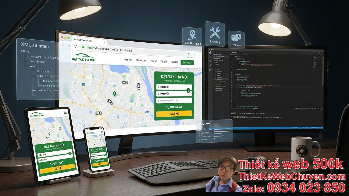 Thiết kế web taxi chuẩn Google cần những yếu tố kỹ thuật nào để tối ưu? Thiết kế web taxi chuẩn Google cần những yếu tố kỹ thuật nào để tối ưu?