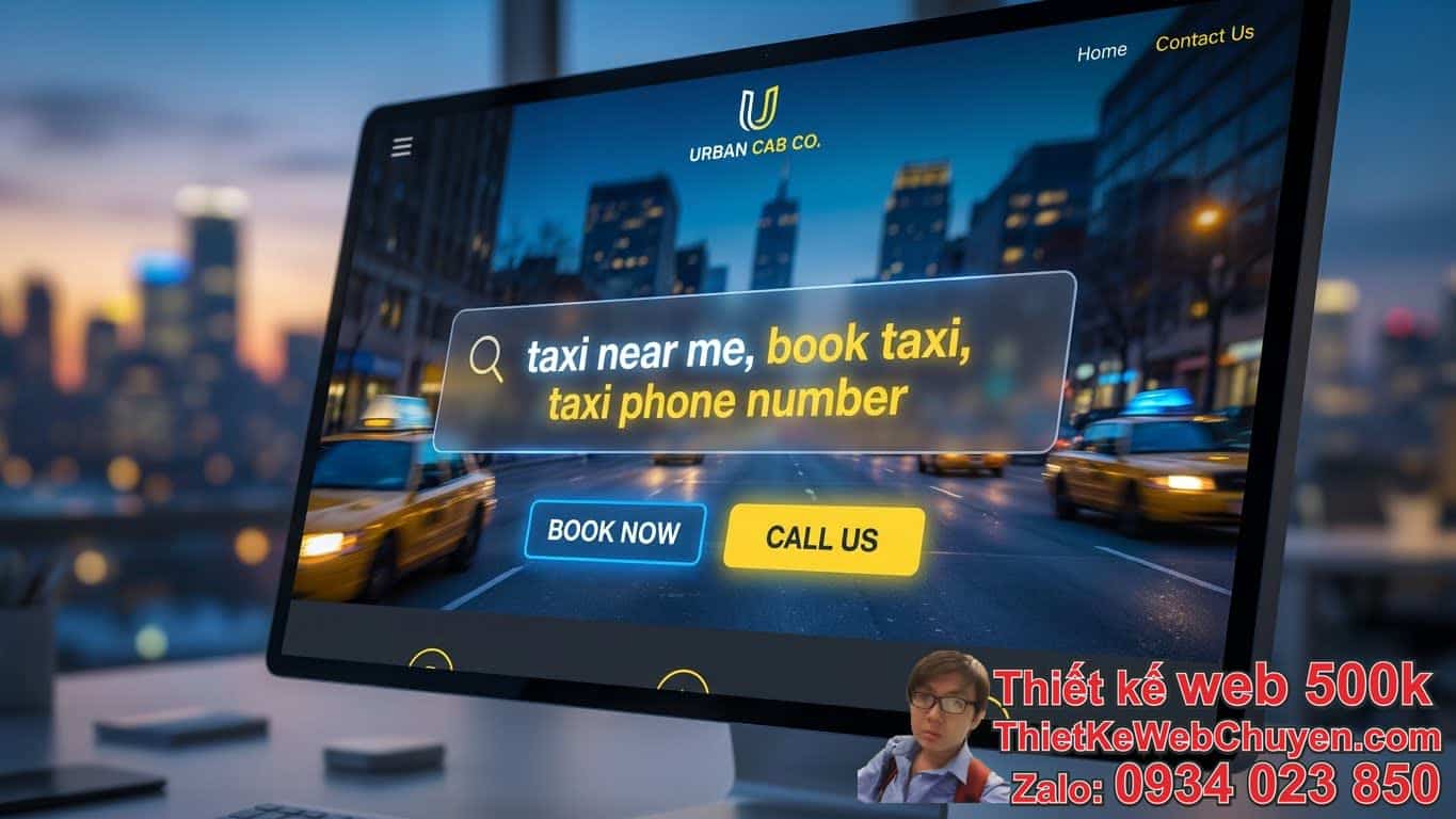 Thiết kế web taxi chuẩn SEO là gì và tại sao nó quan trọng?