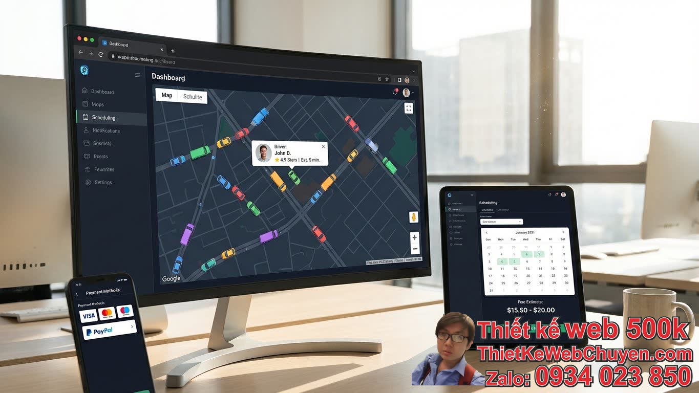 Thiết Kế Web Taxi Có Chức Năng Đặt Xe Online Là Gì? Thiết Kế Web Taxi Có Chức Năng Đặt Xe Online Là Gì?
