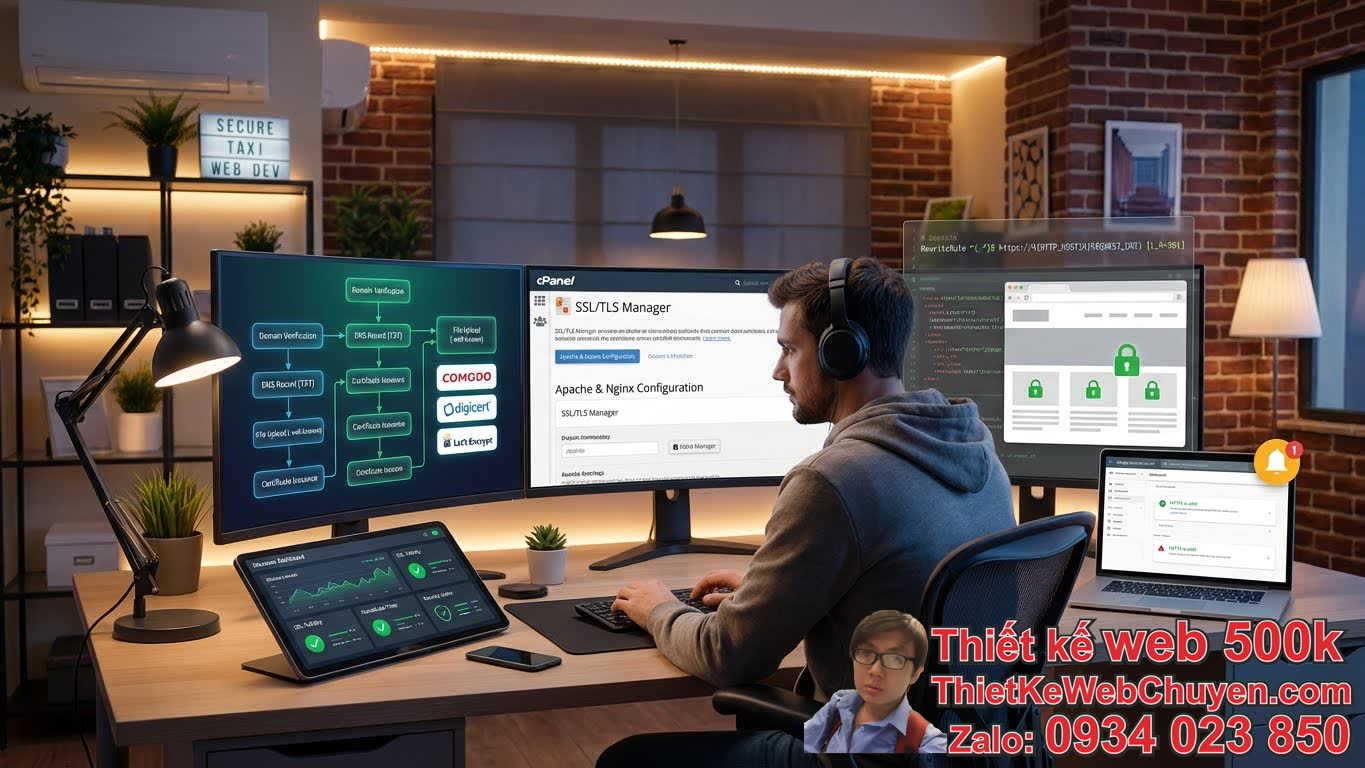 Thiết kế web taxi có chứng chỉ SSL: Cần những công cụ và kỹ thuật nào? Thiết kế web taxi có chứng chỉ SSL: Cần những công cụ và kỹ thuật nào?