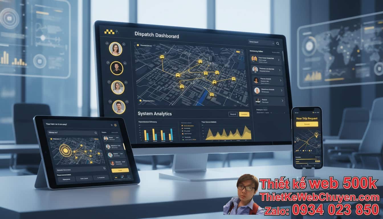 Thiết Kế Web Taxi Có Hệ Thống Quản Lý Đơn Đặt Xe: Tại Sao Lại Rất Cần Thiết
Trong Kỷ Nguyên Số? Thiết Kế Web Taxi Có Hệ Thống Quản Lý Đơn Đặt Xe: Tại Sao Lại Rất Cần Thiết
Trong Kỷ Nguyên Số?