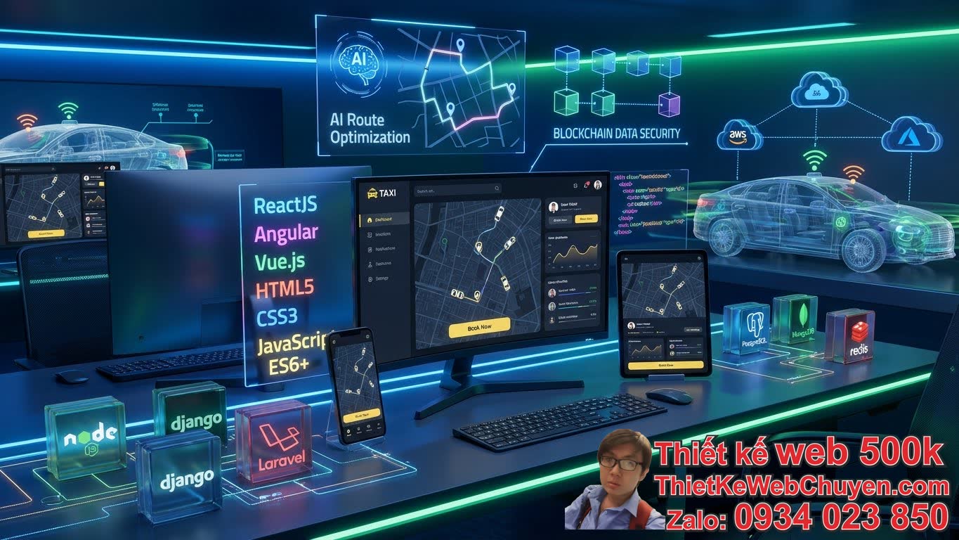 Thiết kế web taxi code tay với công nghệ hiện đại: Xu hướng và công nghệ Thiết kế web taxi code tay với công nghệ hiện đại: Xu hướng và công nghệ