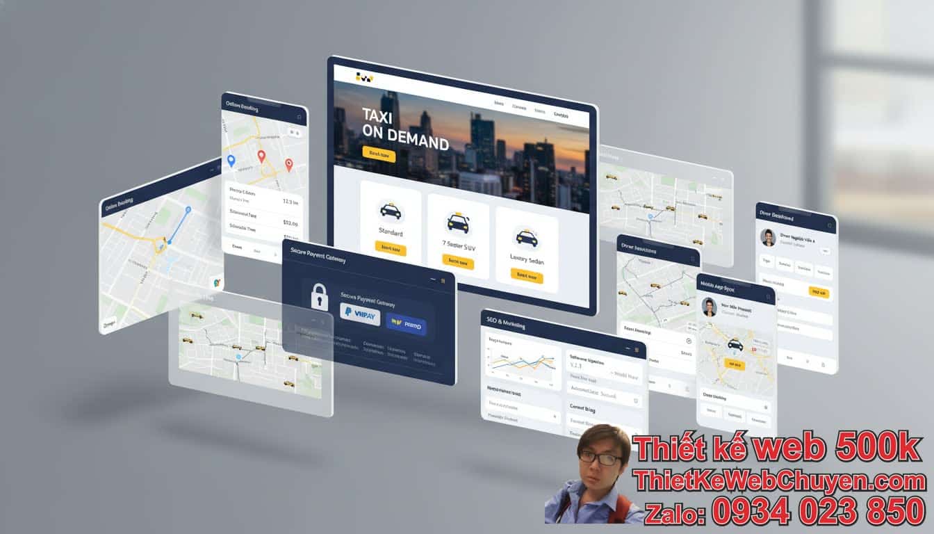 Thiết kế web taxi giá bao nhiêu phụ thuộc vào những yếu tố nào? Thiết kế web taxi giá bao nhiêu phụ thuộc vào những yếu tố nào?