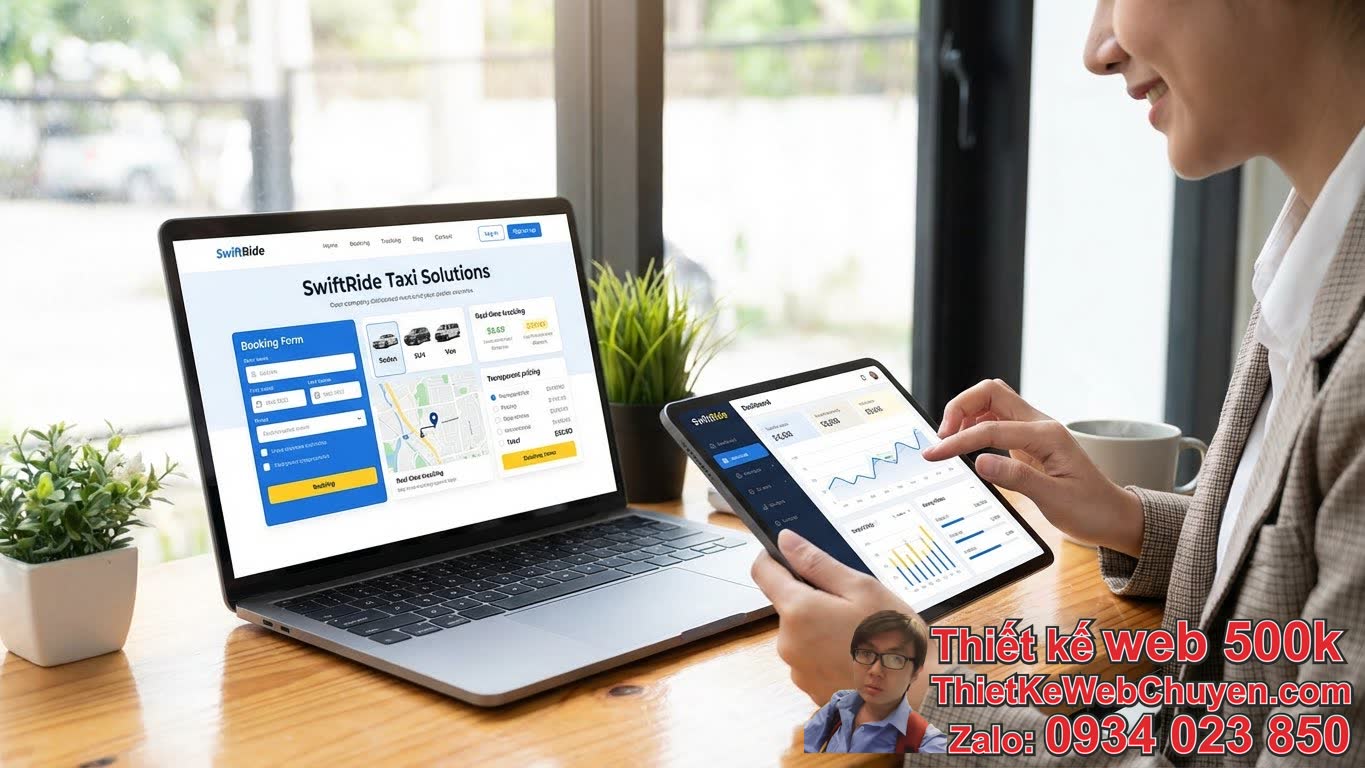 Thiết Kế Web Taxi Giá Rẻ Cho Hãng Nhỏ: Tại sao cần một website? Thiết Kế Web Taxi Giá Rẻ Cho Hãng Nhỏ: Tại sao cần một website?
