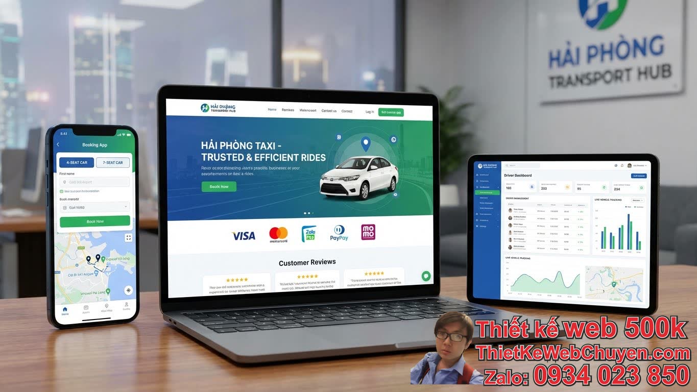 Thiết kế Web Taxi Hải Phòng Mang Lại Lợi Ích Gì Cho Doanh Nghiệp Của Bạn? Thiết kế Web Taxi Hải Phòng Mang Lại Lợi Ích Gì Cho Doanh Nghiệp Của Bạn?