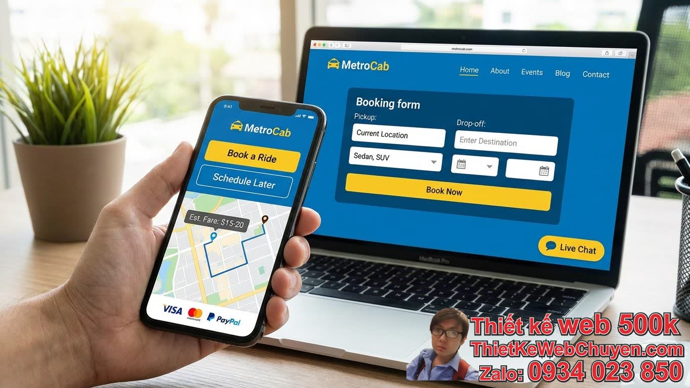 Thiết Kế Web Taxi: Nền Tảng Cho Sự Thành Công Số Thiết Kế Web Taxi: Nền Tảng Cho Sự Thành Công Số