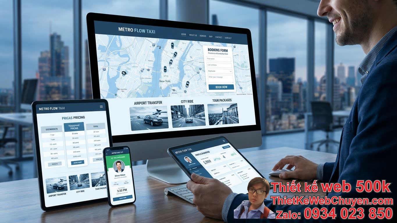 Thiết kế Web Taxi Nội Thành: Tại Sao Doanh Nghiệp Taxi Cần Website Chuyên
Nghiệp? Thiết kế Web Taxi Nội Thành: Tại Sao Doanh Nghiệp Taxi Cần Website Chuyên
Nghiệp?
