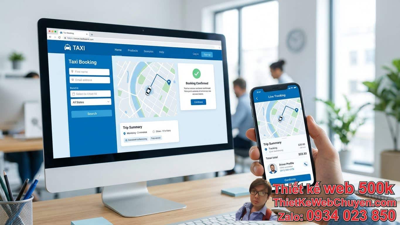 Thiết Kế Web Taxi Đồng Bộ Với App Di Động Là Gì Và Tại Sao Nó Quan Trọng? Thiết Kế Web Taxi Đồng Bộ Với App Di Động Là Gì Và Tại Sao Nó Quan Trọng?
