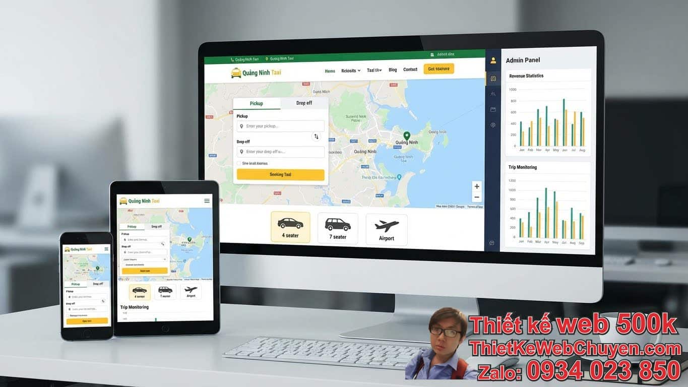 Thiết kế web taxi Quảng Ninh cần những tính năng quan trọng nào? Thiết kế web taxi Quảng Ninh cần những tính năng quan trọng nào?