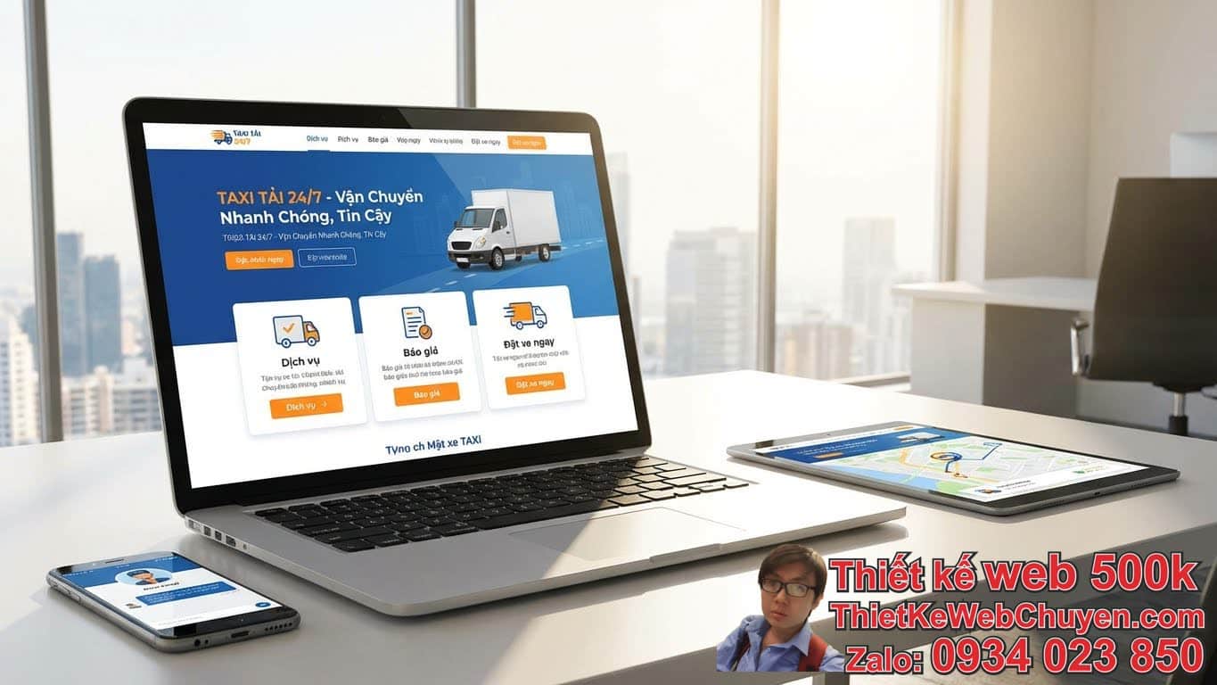 Thiết Kế Web Taxi Tải (Chở Hàng) Là Gì Và Tại Sao Lại Cần Thiết? Thiết Kế Web Taxi Tải (Chở Hàng) Là Gì Và Tại Sao Lại Cần Thiết?