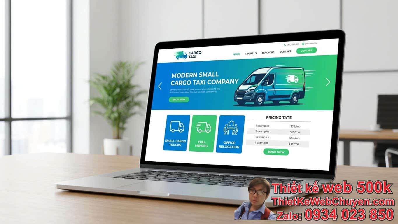 Thiết kế web taxi tải nhỏ mang lại lợi ích gì cho doanh nghiệp? Thiết kế web taxi tải nhỏ mang lại lợi ích gì cho doanh nghiệp?