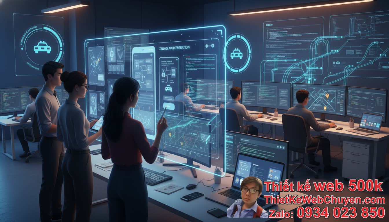 Thiết Kế Web Taxi Tích Hợp Đặt Xe Qua Zalo OA: Quy trình triển khai như thế nào? Thiết Kế Web Taxi Tích Hợp Đặt Xe Qua Zalo OA: Quy trình triển khai như thế nào?
