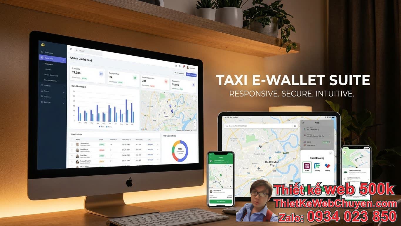 Thiết Kế Web Taxi Tích Hợp Ví Điện Tử Cần Những Tính Năng Gì Nổi Bật? Thiết Kế Web Taxi Tích Hợp Ví Điện Tử Cần Những Tính Năng Gì Nổi Bật?