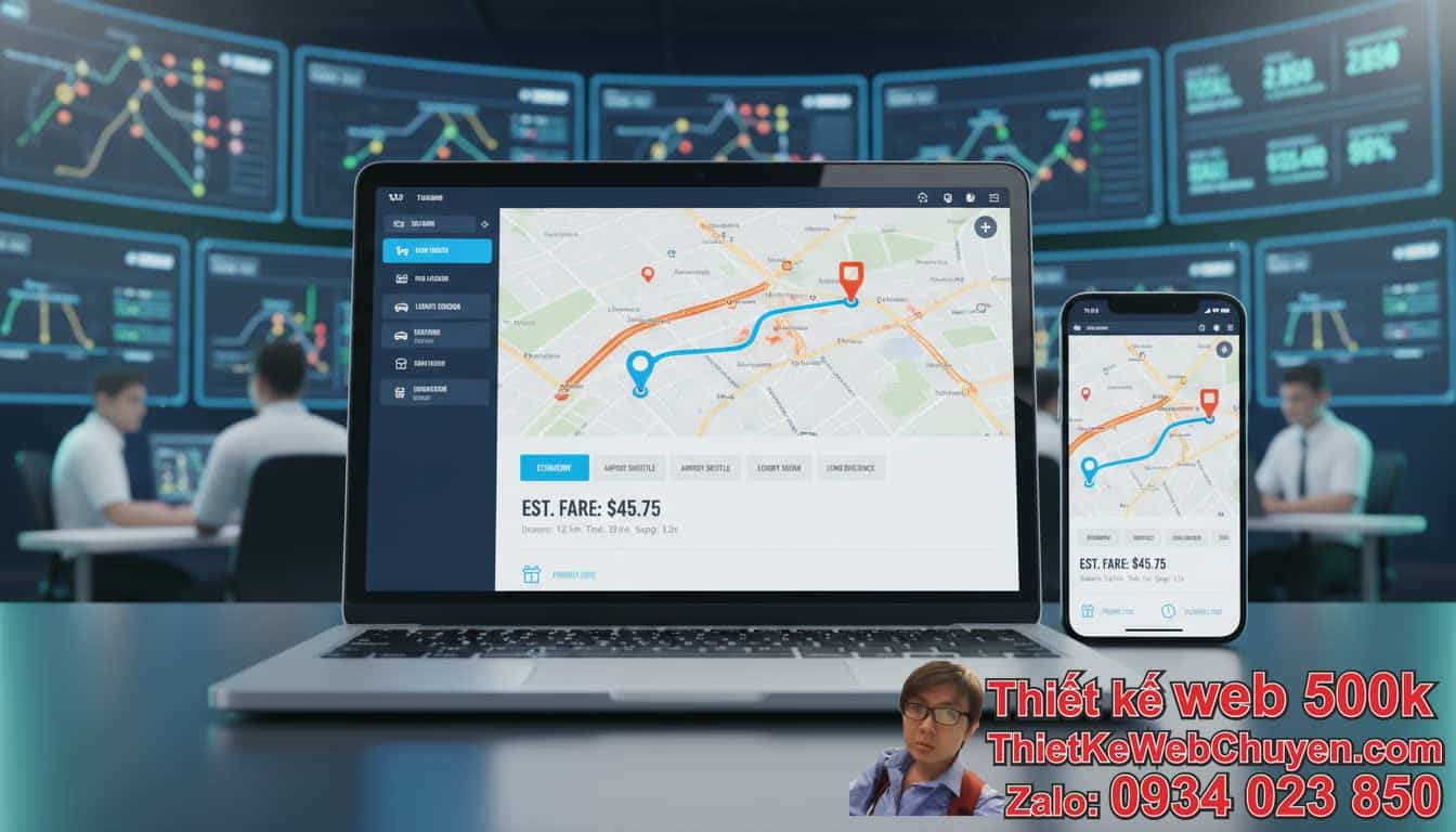 Thiết kế web taxi tính cước tự động là gì và tại sao lại cần thiết? Thiết kế web taxi tính cước tự động là gì và tại sao lại cần thiết?