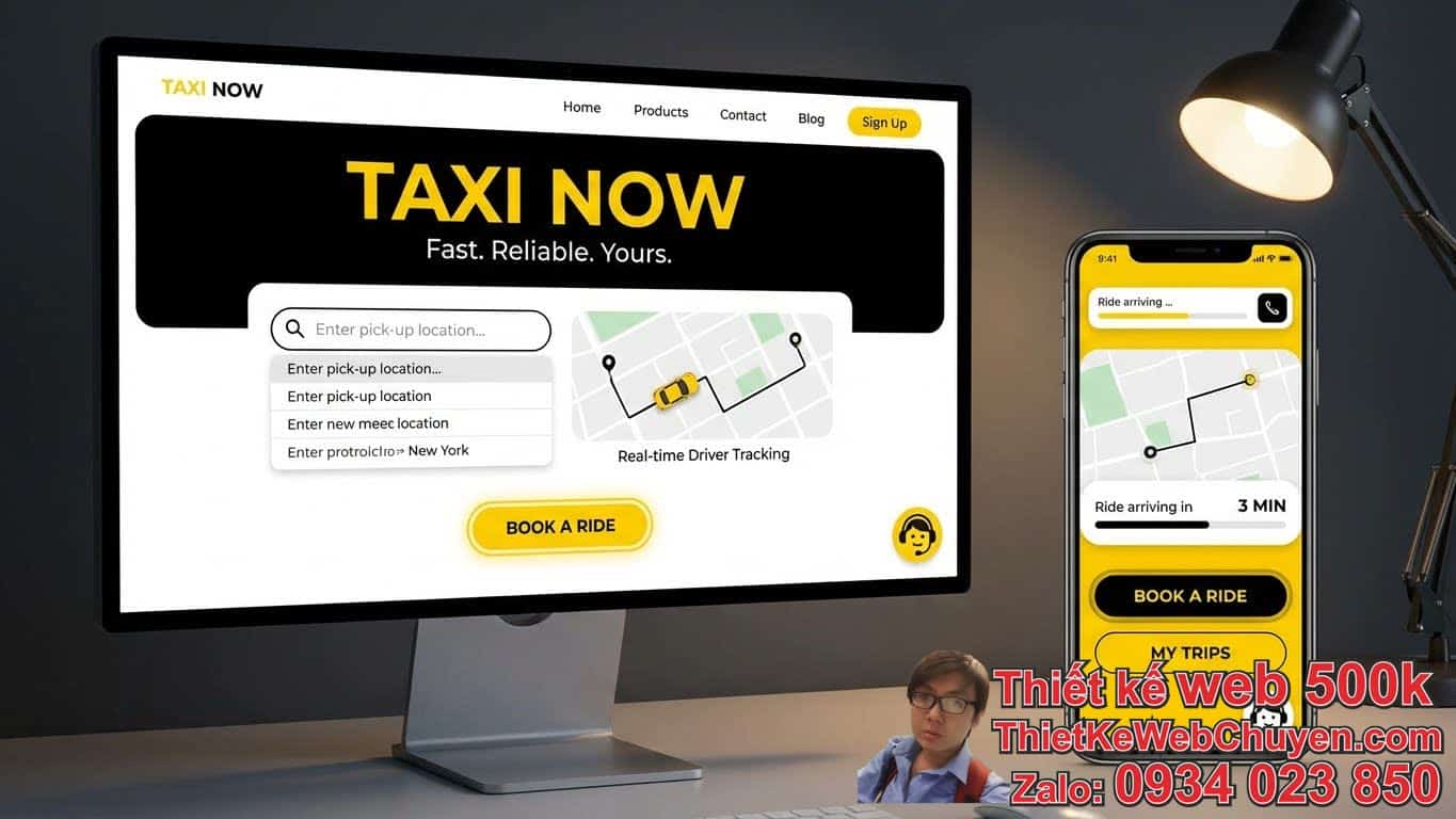 Thiết kế web taxi tối ưu trải nghiệm người dùng cần những yếu tố nào? Thiết kế web taxi tối ưu trải nghiệm người dùng cần những yếu tố nào?
