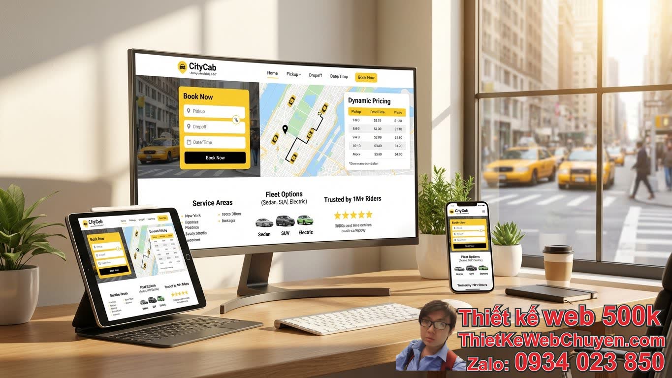 Thiết Kế Web Taxi Trọn Gói Giá Tốt: Tại Sao Lại Quan Trọng Đối Với Doanh Nghiệp
Của Bạn? Thiết Kế Web Taxi Trọn Gói Giá Tốt: Tại Sao Lại Quan Trọng Đối Với Doanh Nghiệp
Của Bạn?