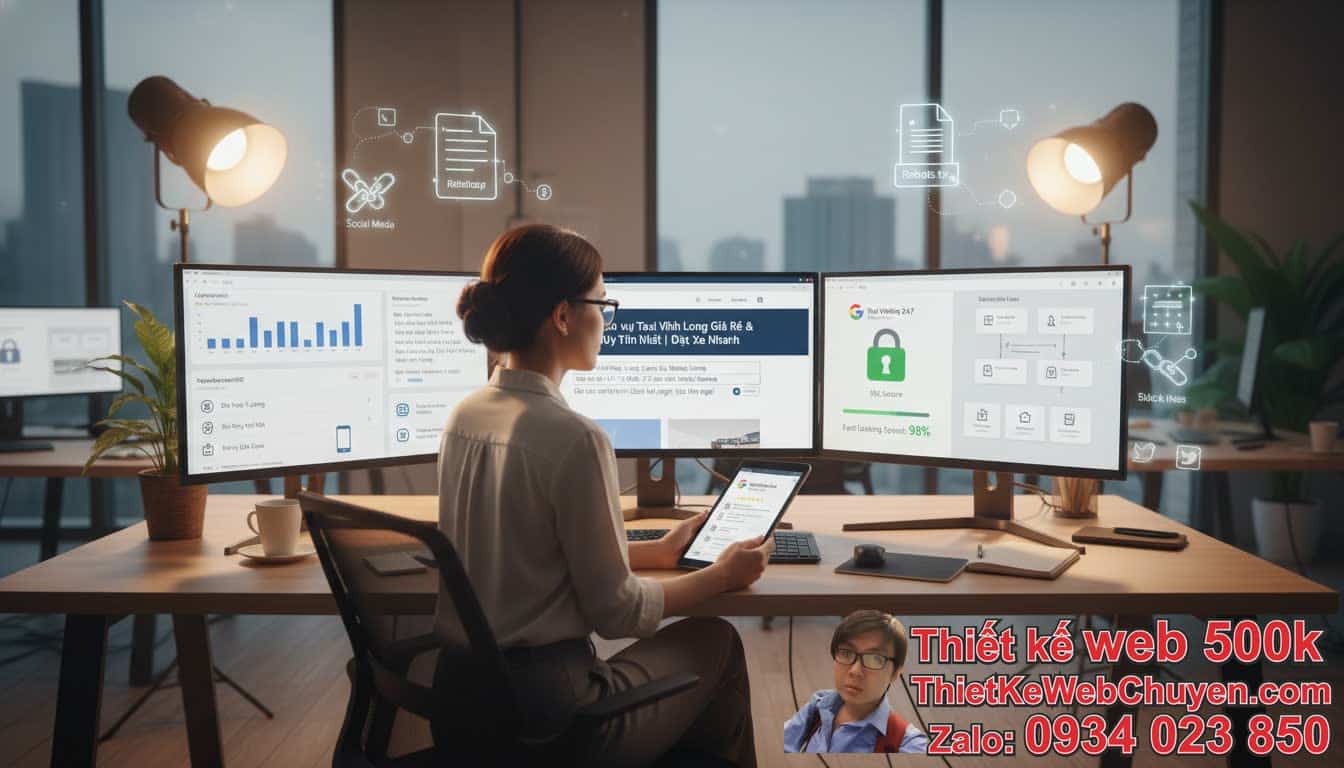 Thiết kế web taxi Vĩnh Long cần lưu ý những yếu tố SEO nào? Thiết kế web taxi Vĩnh Long cần lưu ý những yếu tố SEO nào?