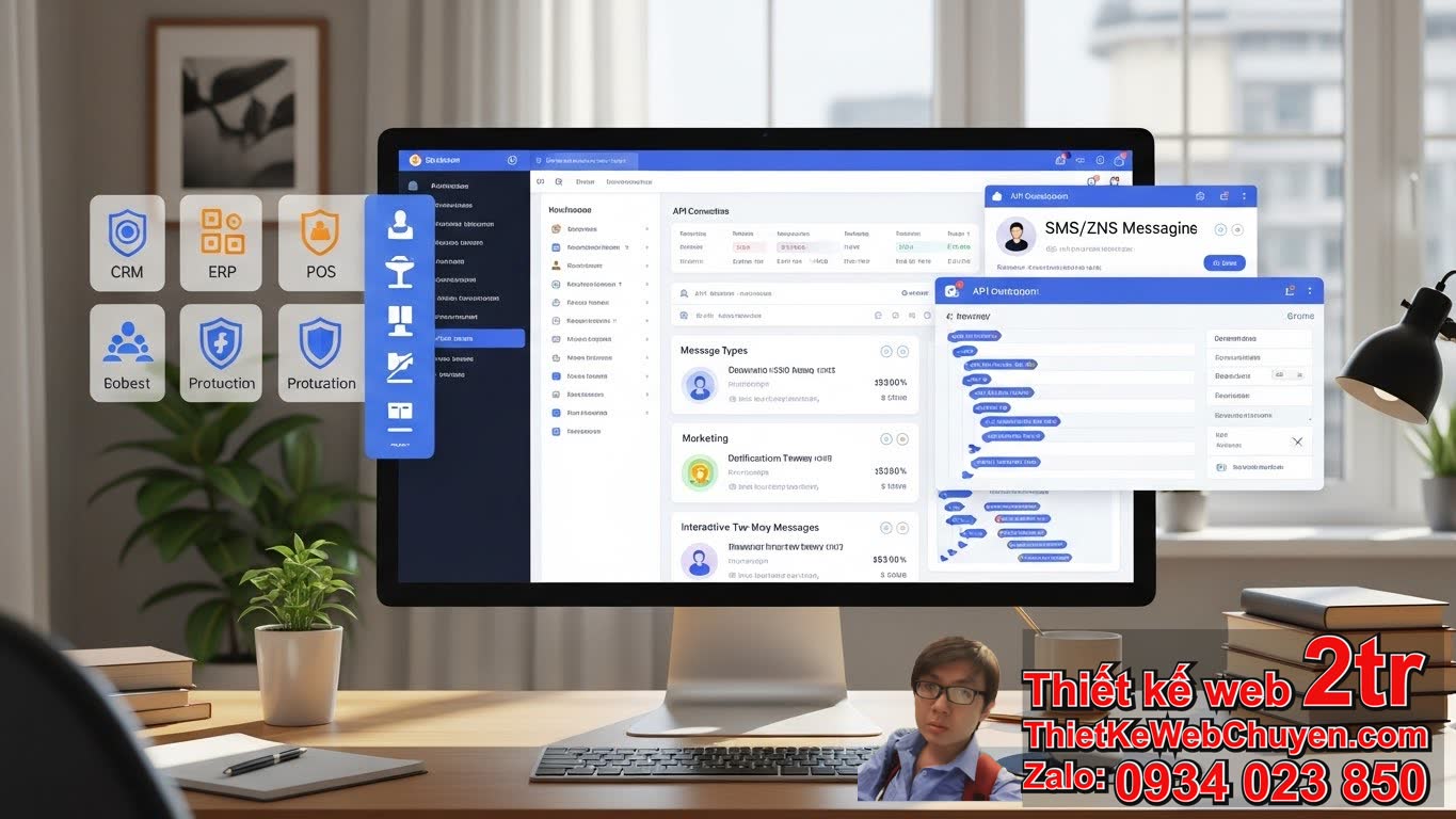 Thiết kế web tích hợp SMS/ZNS bao nhiêu tiền và những yếu tố ảnh hưởng?