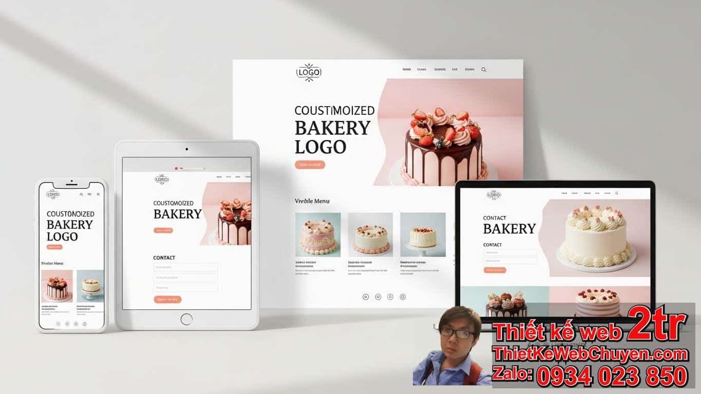 Thiết Kế Web Tiệm Bánh Kem Bao Nhiêu Tiền nếu Chỉ Cần Gói Cơ Bản?