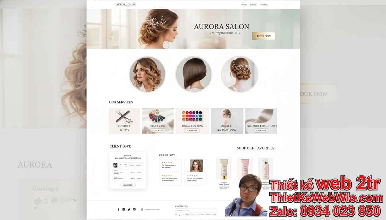 Thiết kế web tóc nữ đẹp giá rẻ: Tại sao lại quan trọng đối với salon tóc của
bạn? Thiết kế web tóc nữ đẹp giá rẻ: Tại sao lại quan trọng đối với salon tóc của
bạn?