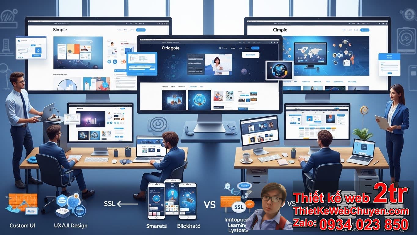 Thiết kế web tư vấn chuyển đổi số bao nhiêu tiền phụ thuộc vào những yếu tố nào?