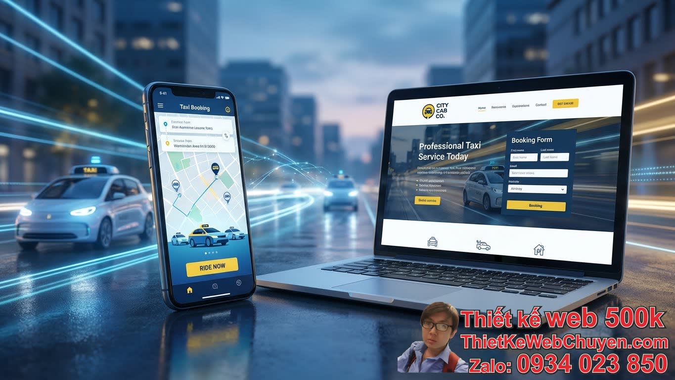 Thiết kế Web và App Dịch vụ Taxi là gì và Tại sao lại Quan trọng? Thiết kế Web và App Dịch vụ Taxi là gì và Tại sao lại Quan trọng?