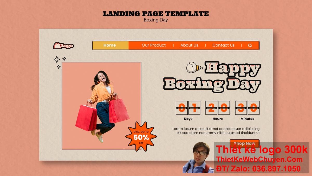 thiết kế web wordpress website bán hàng WooCommerce