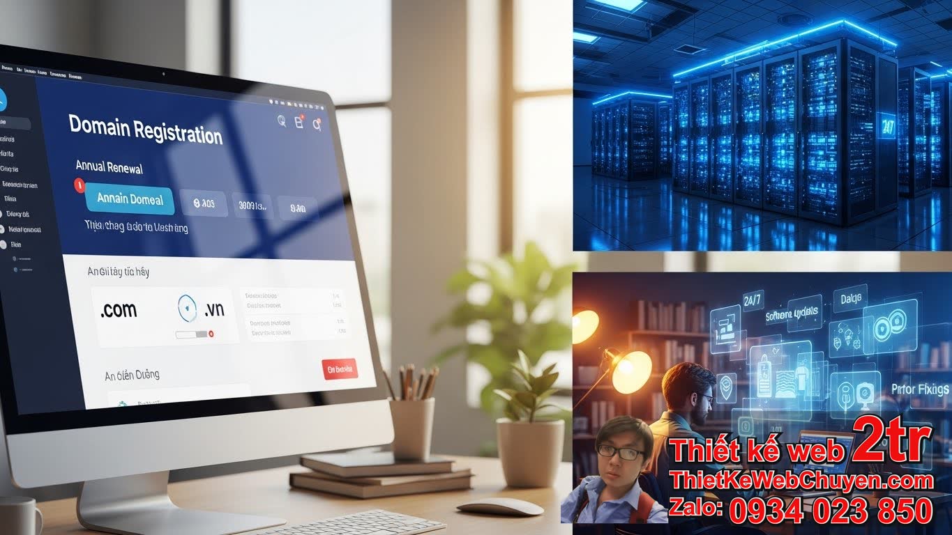 Thiết kế web xong có tốn tiền quản trị không và các chi phí bắt buộc?