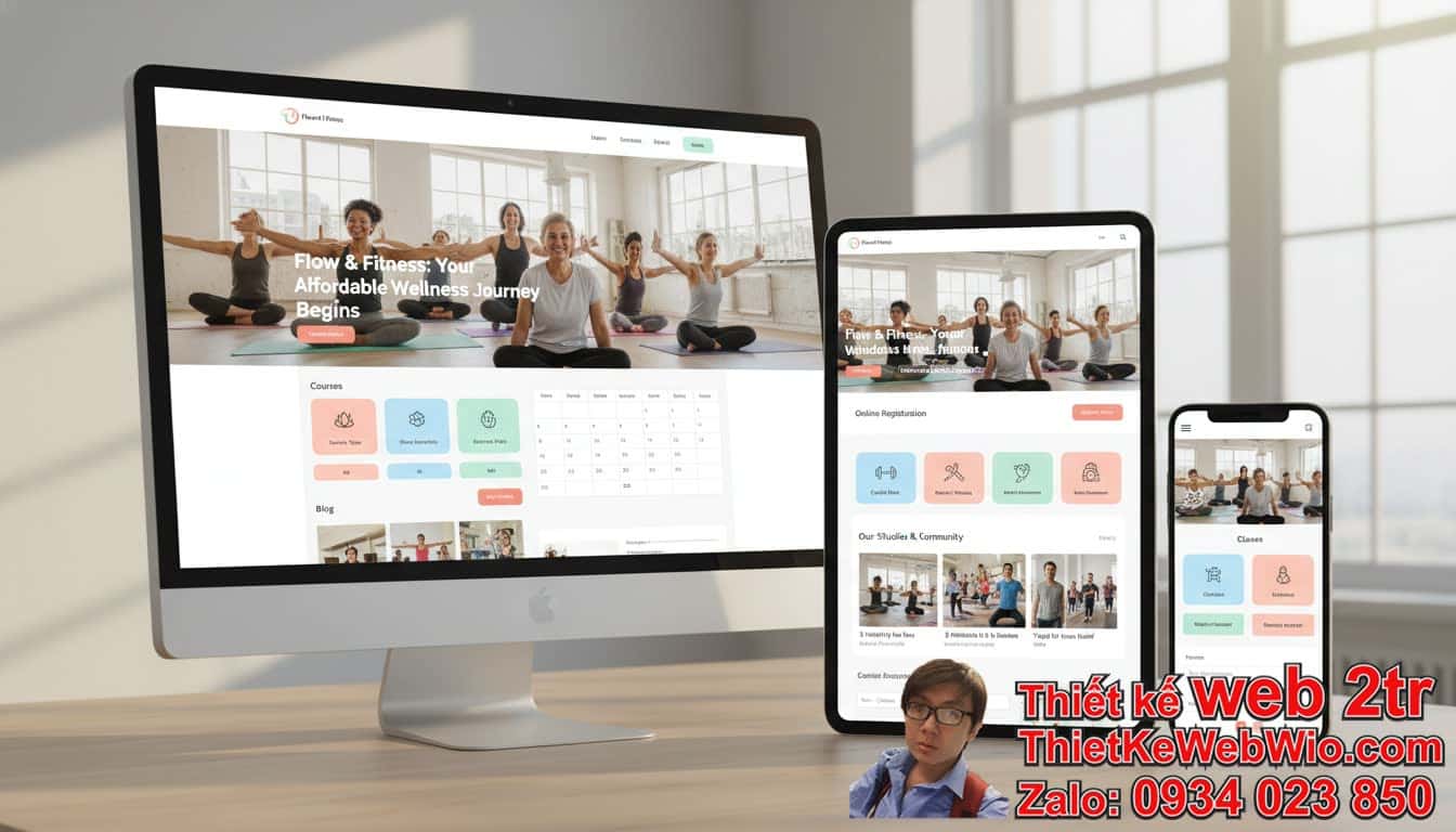 Thiết Kế Web Yoga Aerobic Giá Rẻ: Tại Sao Lại Quan Trọng Đối Với Phòng Tập Của
Bạn?