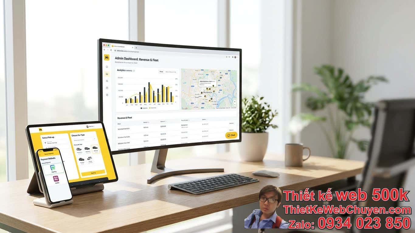 Thiết kế website đặt xe taxi chuyên nghiệp cần những tính năng gì? Thiết kế website đặt xe taxi chuyên nghiệp cần những tính năng gì?