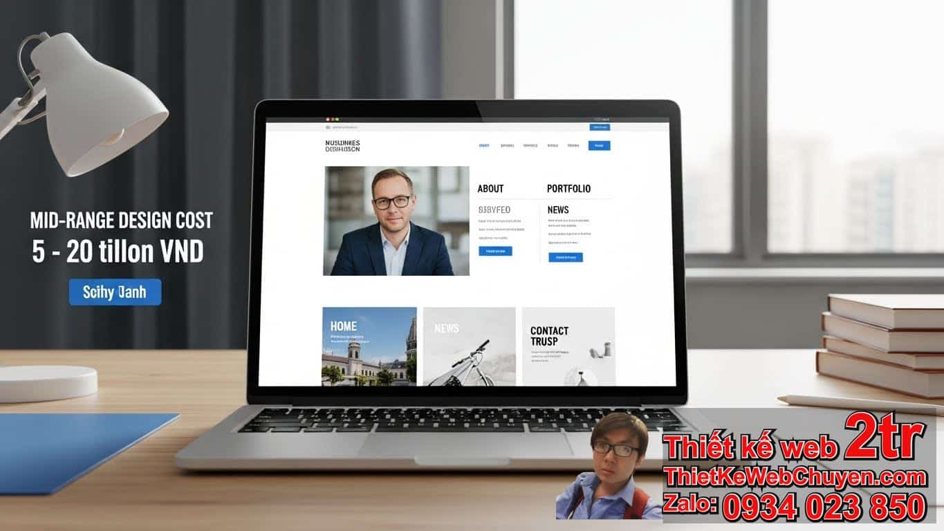 Thiết kế website bao nhiêu tiền là hợp lý cho một website giới thiệu doanh
nghiệp?