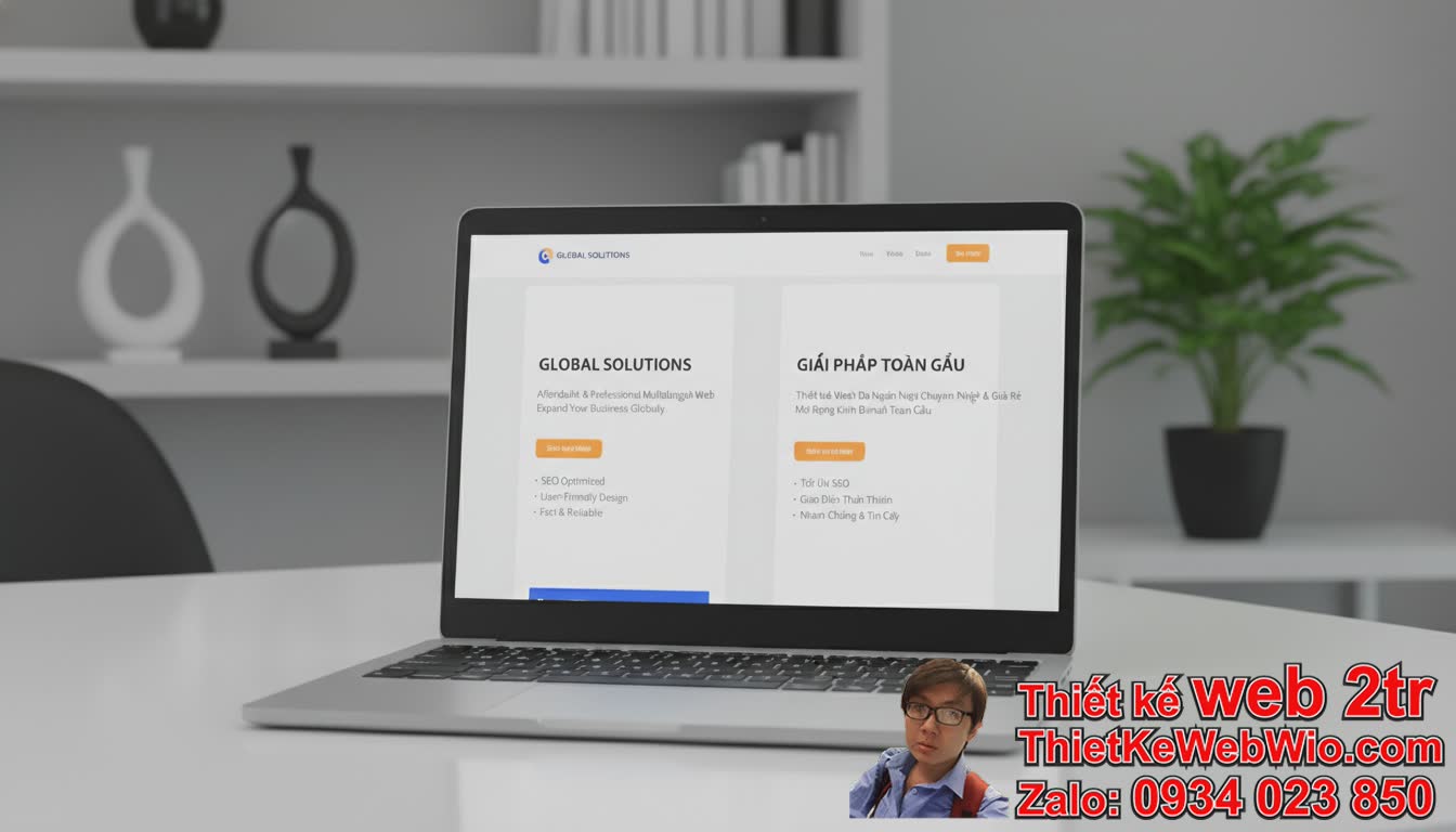 Thiết kế Website Song Ngữ Giá Rẻ: Tại sao doanh nghiệp cần?