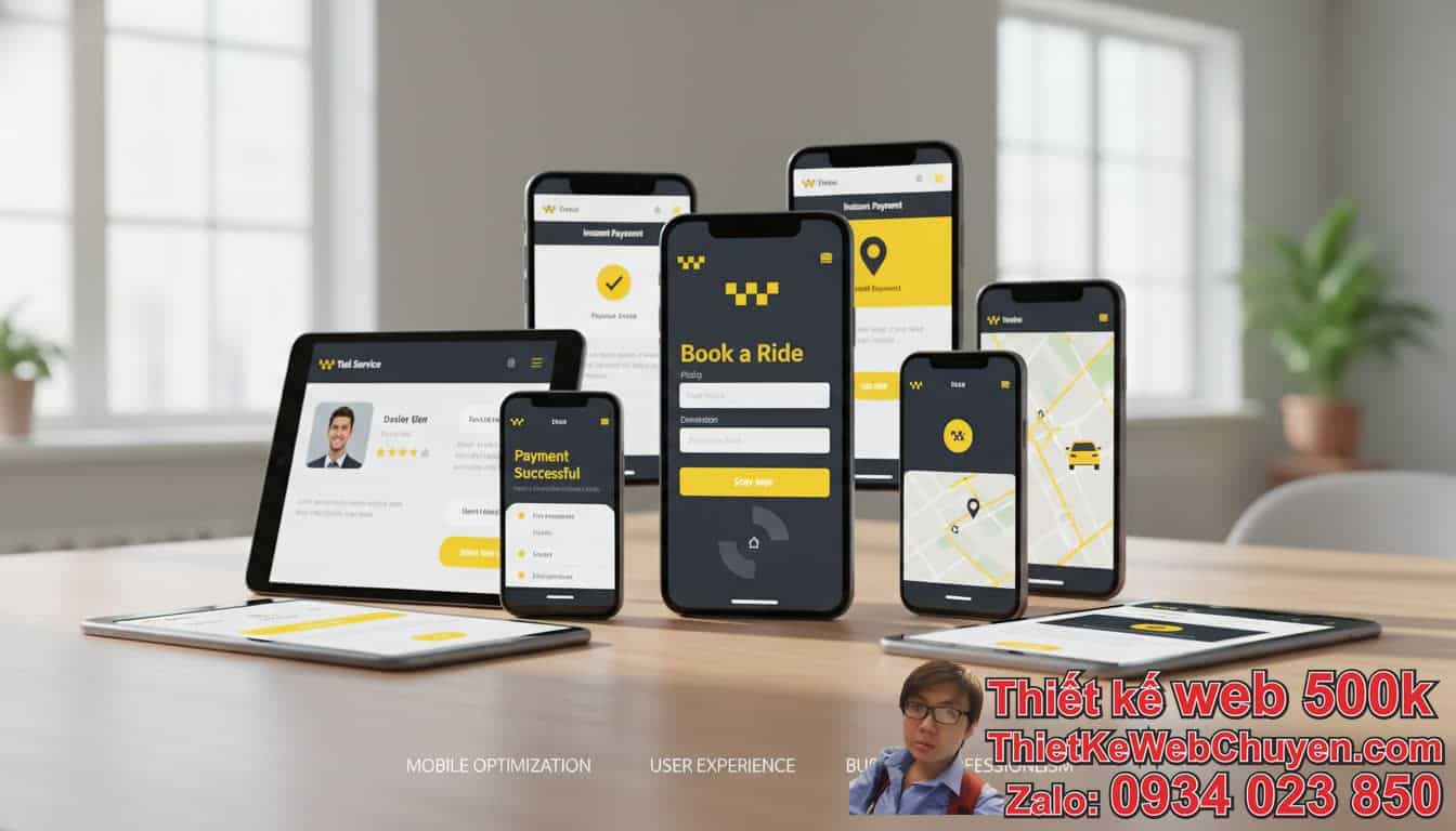 Thiết kế website taxi chuẩn di động là gì và tại sao lại quan trọng? Thiết kế website taxi chuẩn di động là gì và tại sao lại quan trọng?