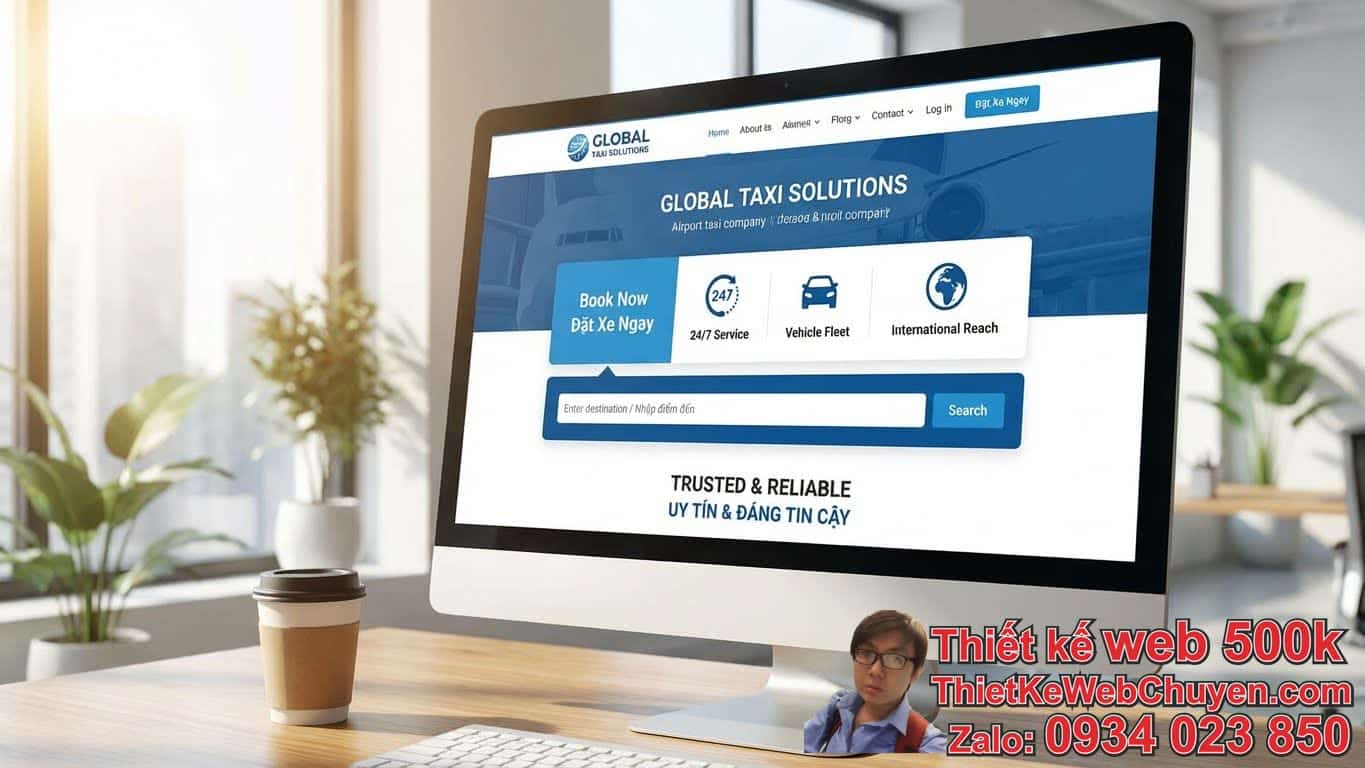 Thiết Kế Website Taxi Sân Bay Có Ngôn Ngữ Tiếng Anh: Những Lợi Ích Chính Nào? Thiết Kế Website Taxi Sân Bay Có Ngôn Ngữ Tiếng Anh: Những Lợi Ích Chính Nào?