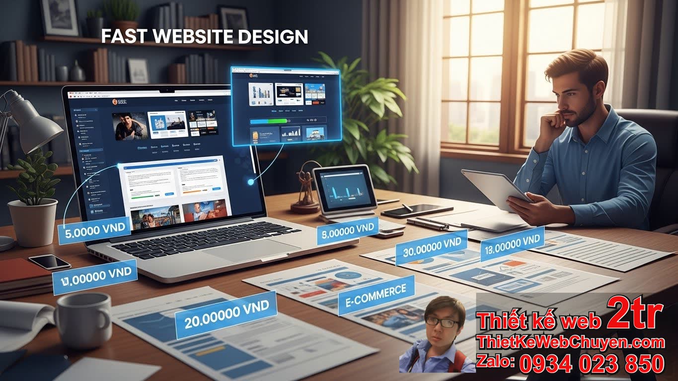 Thiết Kế Website Trong Ngày Bao Nhiêu Tiền Là Hợp Lý? Thiết Kế Website Trong Ngày Bao Nhiêu Tiền Là Hợp Lý?