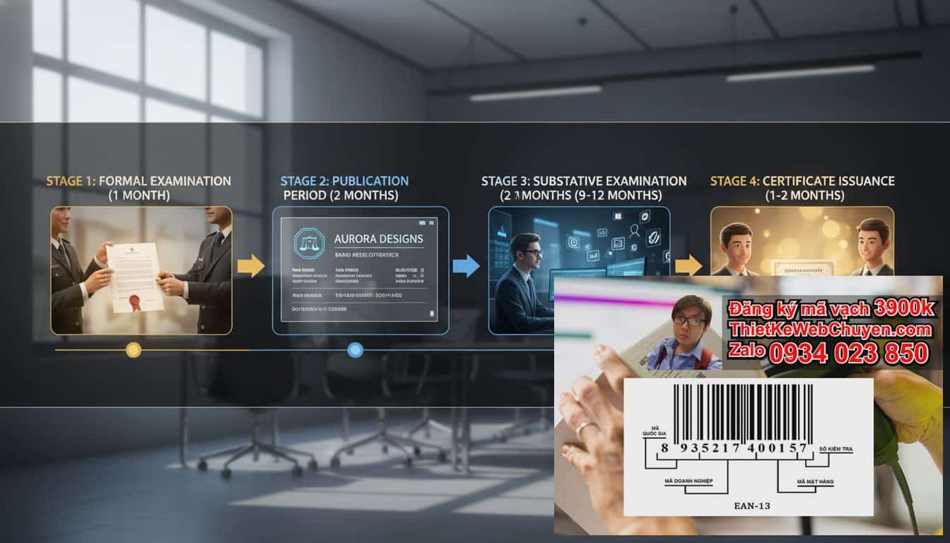 Thời Gian Đăng Ký Bản Quyền Thương Hiệu Mất Bao Lâu Trong Từng Giai Đoạn?
