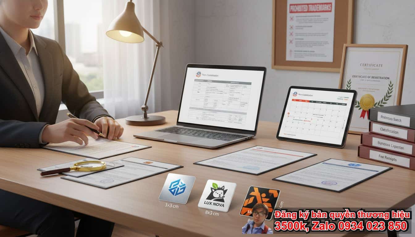 Thủ tục đăng ký bản quyền thương hiệu theo luật mới bao gồm những bước nào? Thủ tục đăng ký bản quyền thương hiệu theo luật mới bao gồm những bước nào?