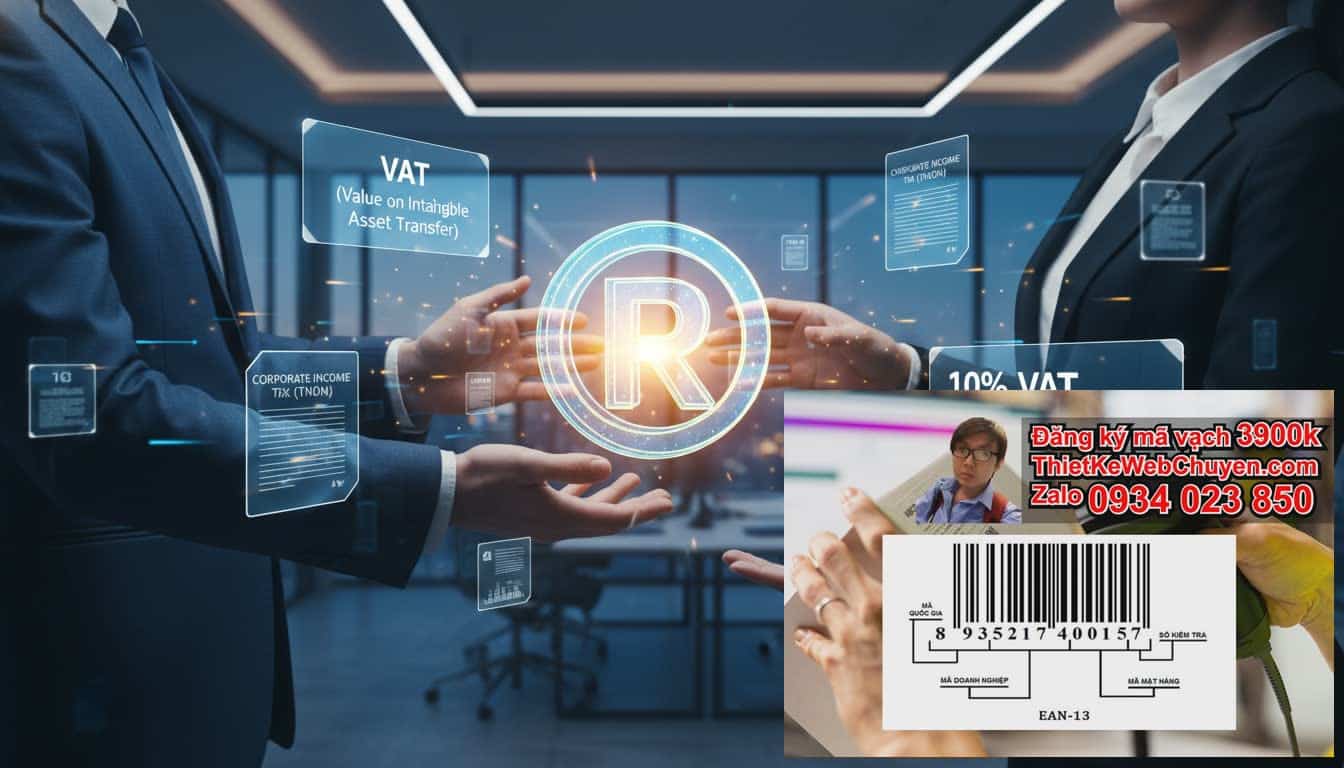 Thuế khi chuyển nhượng thương hiệu: Doanh nghiệp cần đóng những loại thuế nào?