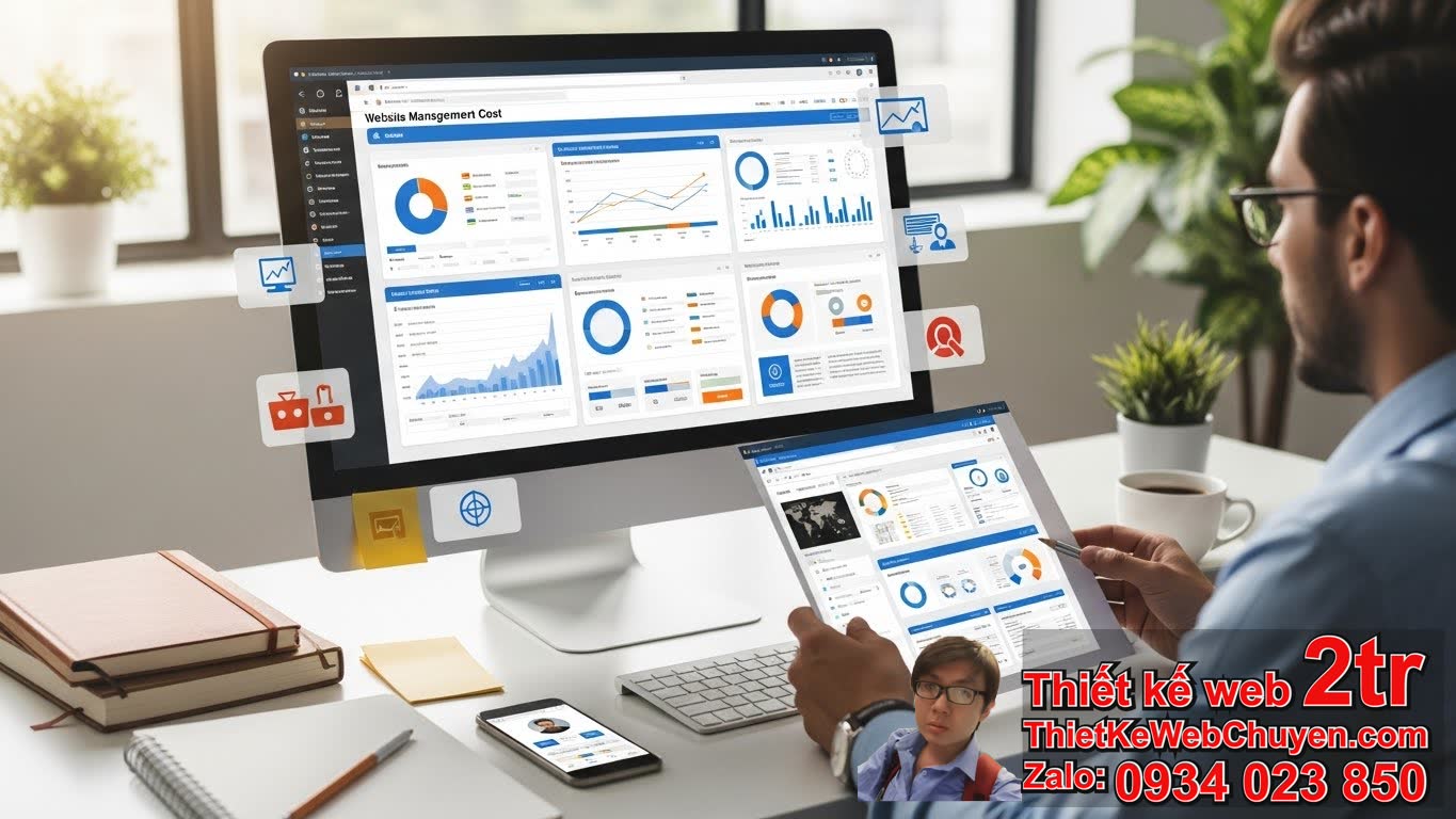 thuê quản trị website bao nhiêu tiền và những yếu tố ảnh hưởng?