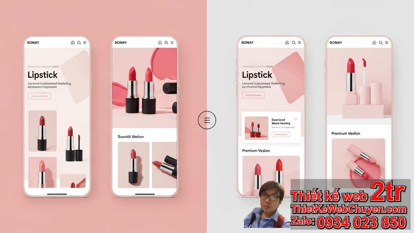 Tóm tắt nội dung: Thiết kế web shop son môi bao nhiêu tiền?