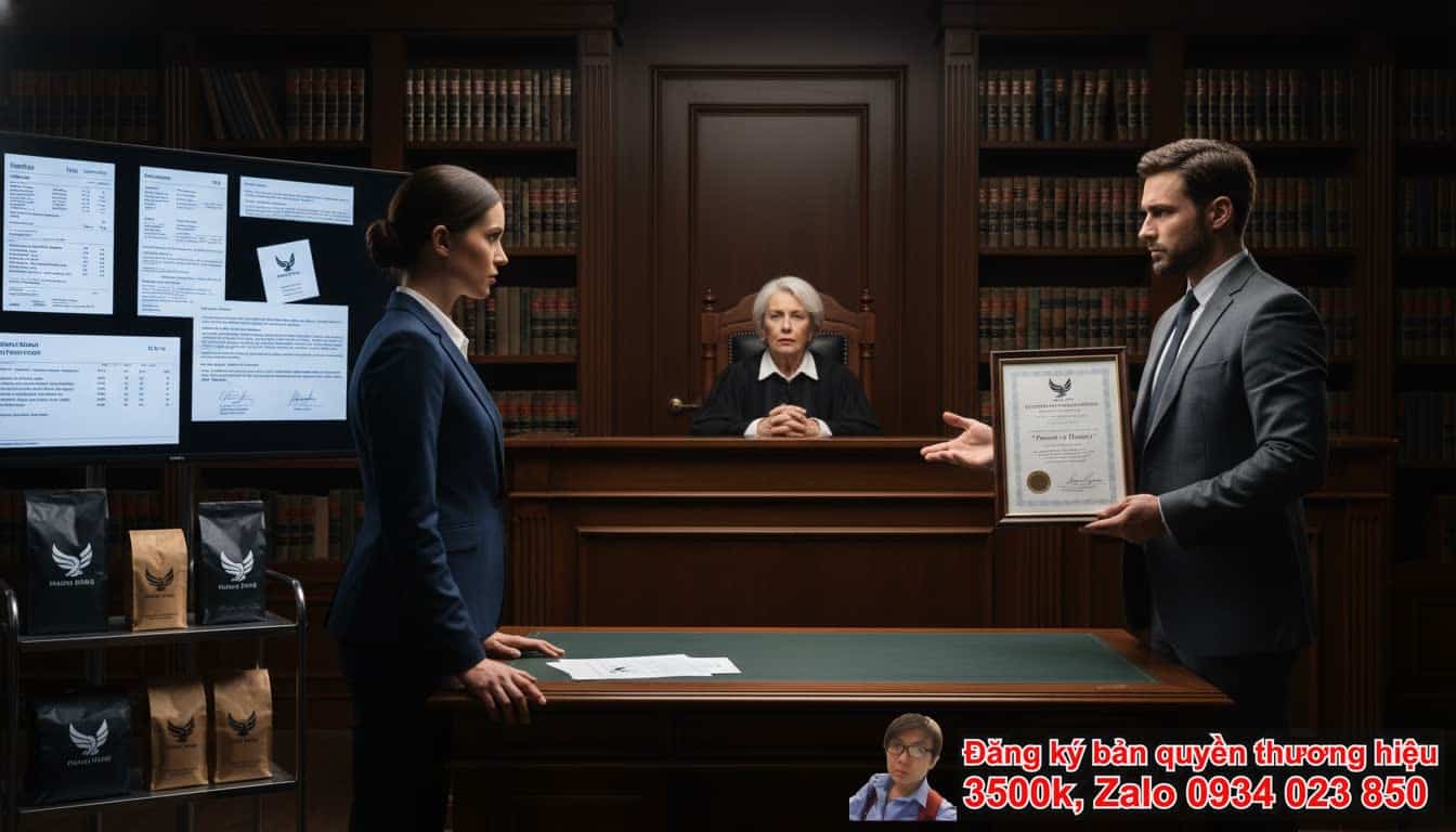 Tranh chấp nhãn hiệu khi chưa đăng ký bản quyền có giải quyết được không?