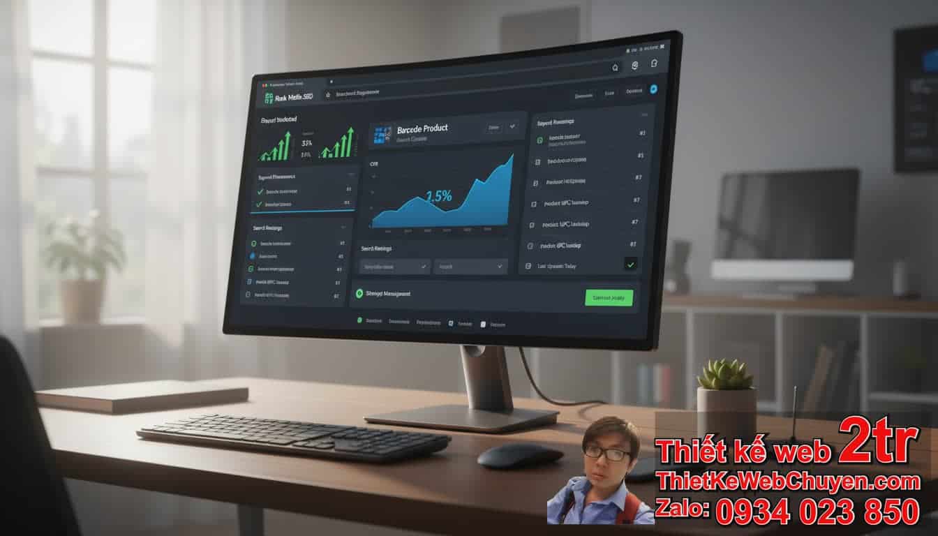 Vì sao cần Rank Math Connect Search Console cho website đăng ký mã vạch sản
phẩm?