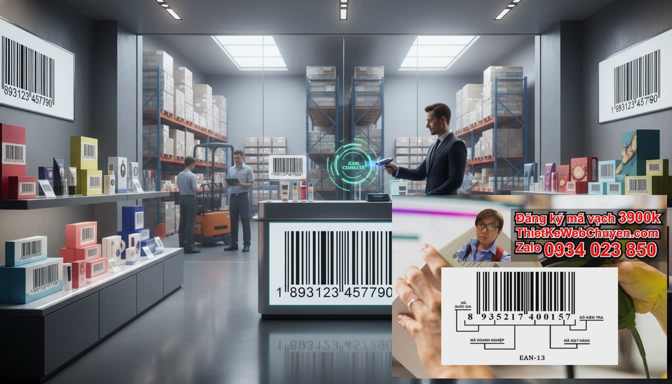 Vì sao xin cấp mã số mã vạch 893 cho doanh nghiệp lại quan trọng?