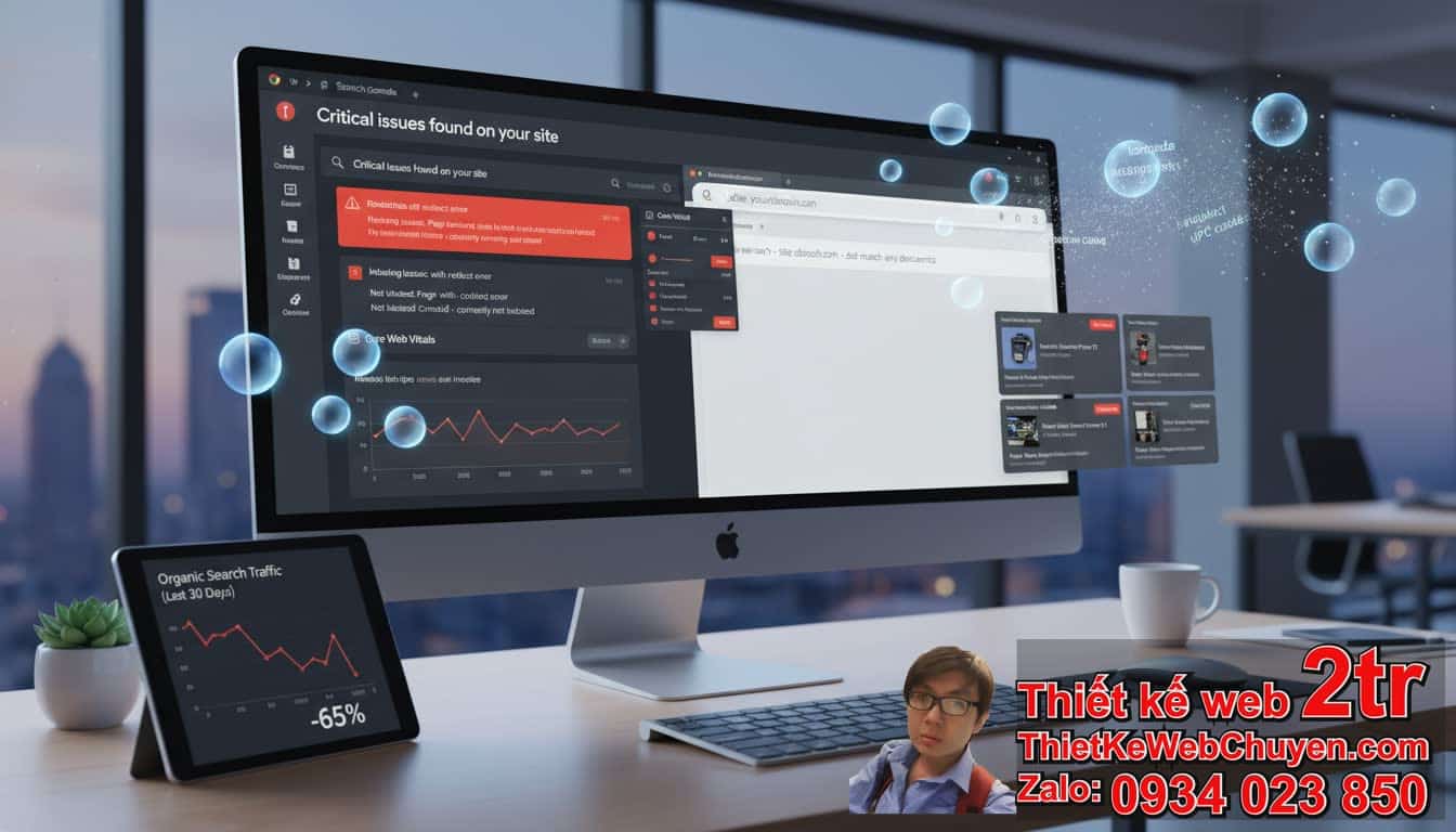 Website bị mất index: Dấu hiệu và cách nhận biết?